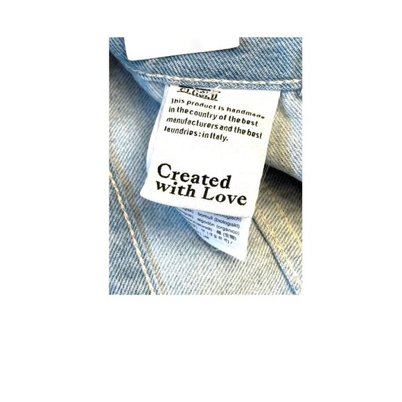 Closed Patchwork Two Tone Fit High Waist Italian Made Jeans Women's Size 27 NWT - Picture 5 of 8